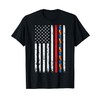 Thin Red Line Firefighter Support Autism 4th July Flag Shirt