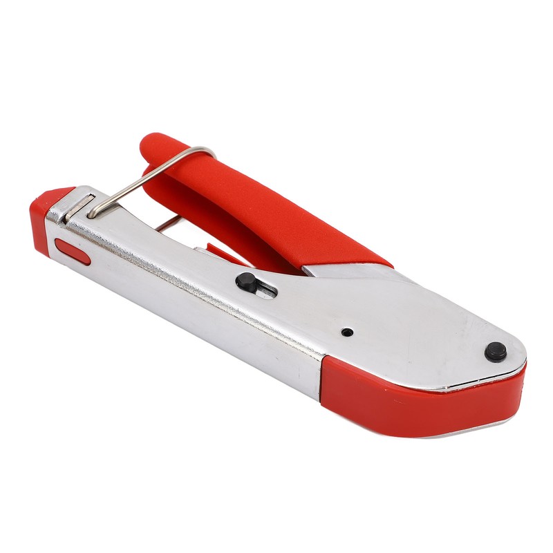 Coaxial Cable Crimper Wire Stripper Crimping Pliers with 20pcs F