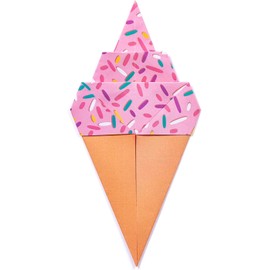 My Mandarine OR522C - Una confezione da 60 fogliorigami 20x20 cm 70G (30 motivi x 2 fogli ) + foglio di adesivi.''occhi'',a partire dai 7 anni - caramelle