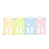 Cloud Castle Foldable Playpen 4-Panel Extension by Fortella (Multicolor)