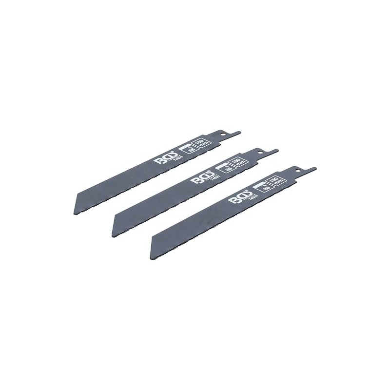 BGS 74531 Reciprocating Saw Blade Set for Metal for Item