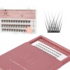 MANY BEAUTY "Intense" False Eyelash Clusters, 120 Pieces, Single Eyelash