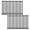 Hamilo Eyeshadow Sponge Stick, Disposable, Business Trip, Travel, Set of