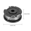 Konesky Pack of 4 grass trimmer spools, diameter 1.65 mm,