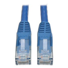 Tripp Lite N201010BL CAT6 Snagless Molded Patch Cable, 10 ft, Blue