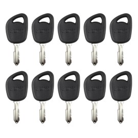 Jegruda 10 PCS Lawn Mower Ignition Keys GY20680 Replacement for John Deere 1023E 1025R 1026R 2025R 2026R 100 LA LT SST X Series 1026R L100 L110 L108 L111 L118 L120 L130 LA125 LA130 LA135