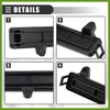 HOPESPANNER Cabin Air Filter Cover, for Jeep Cherokee 2014-2020, Plastic,