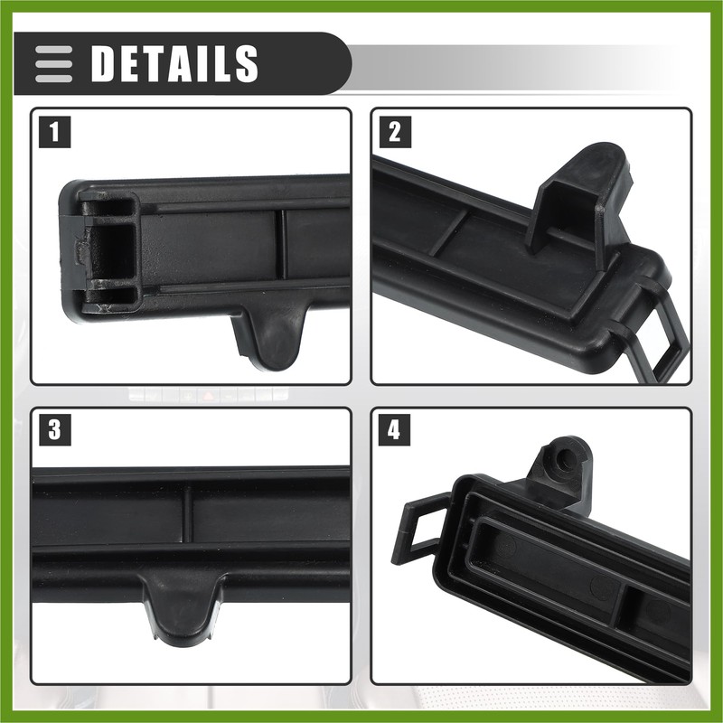 HOPESPANNER Cabin Air Filter Cover, for Jeep Cherokee 2014-2020, Plastic,