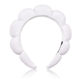 DRESHOW Spa Headband for Women Sponge Headband for Washing Face Clouds Soft Terry Cloth Makeup Skincare Headbands
