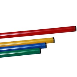 Boje Sport Rod, gymnastics rod, 80 cm in red - for coordination training, endurance training, sprint training, slalom courses, training aid