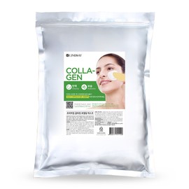 린제이 대용량 모델링팩 콜라겐 (1kg)+팩도구세트 Lindsay Large Capacity Modeling Pack Collagen (1kg) + Pack Tool Set