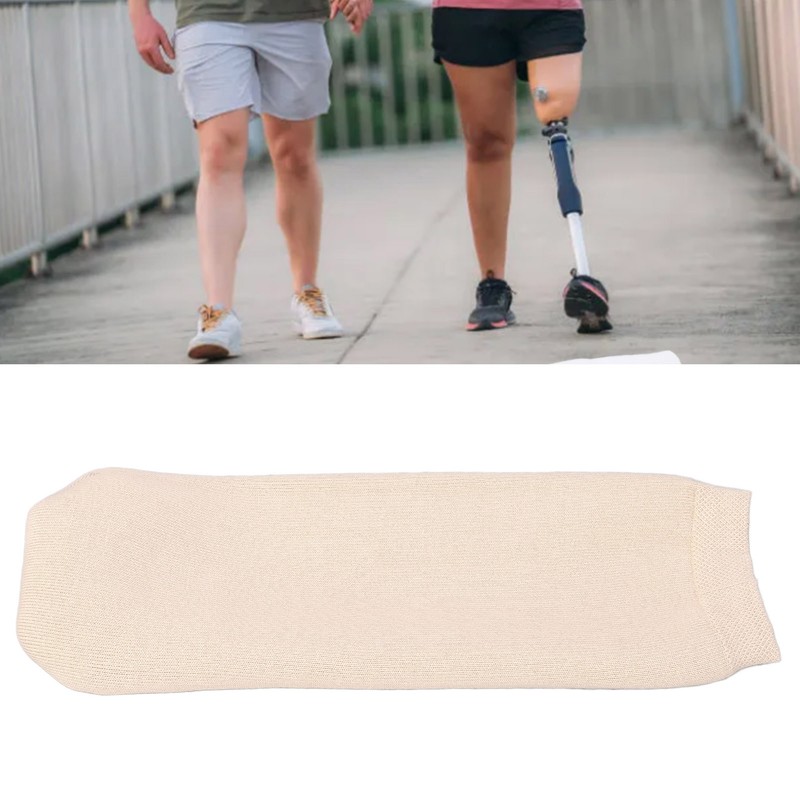 Thickened Gel Prosthetic Sock High Elasticity Pressure Distribution Reduce Friction