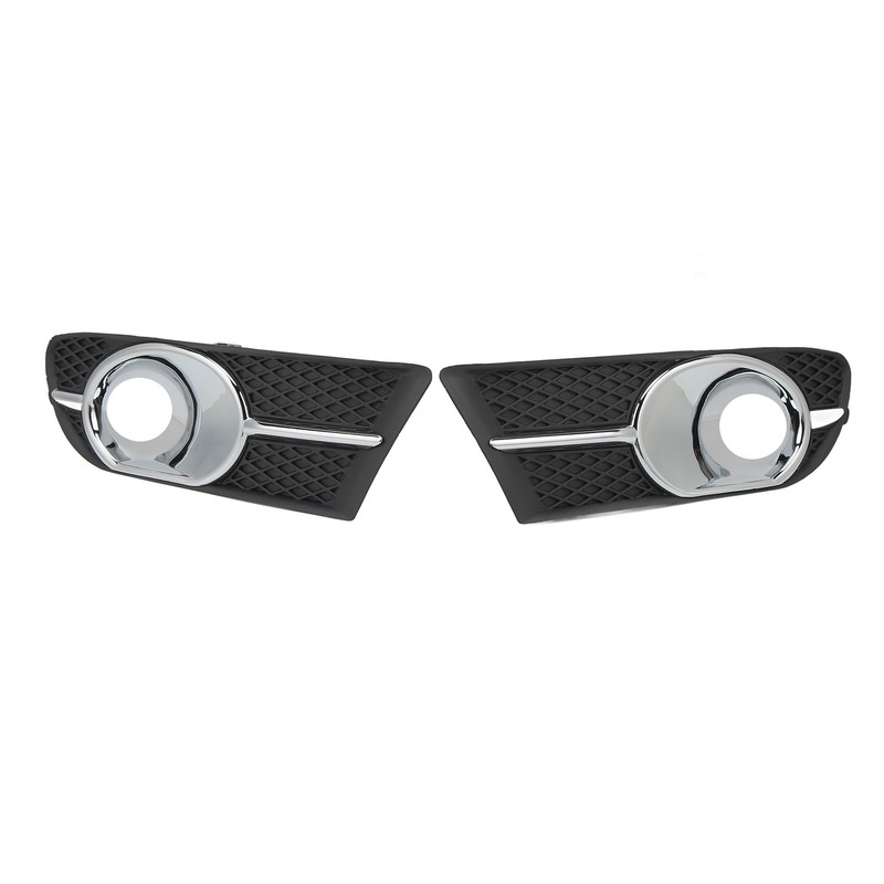 Pair of Fog Light Bezel Impact Resistant Strong Protection 25887505