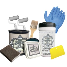 ALL-IN-ONE Paint Bond-N-Flex Vinyl & Leather Repair Kit, Mediterranean (Blue Teal)