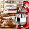 HOZODO Spiral Dough Hook for KitchenAid 4.5/5 Quart Tilt-Head Mixers