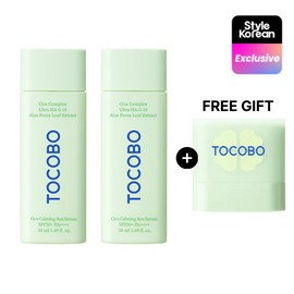 TOCOBO [TOCOBO]Cica Calming Sun Serum Duo (50ml+50ml)