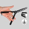 StoneDam Butterfly Comb, Butterfly Trainer Tool,Trainer Practice Tool Steel Metal