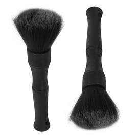GRIRIW 2pcs Soft Automotive Detailing Brush Car Interior Cleaning Scratch Vent and Dashboard Brushes for Engine Bay and Wheel Maintenance