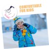 SHOWERORO 2pcs Kids Winter Gloves Warm Glove Non Slip Mitten