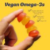 Wiley's Finest Gomitas veganas de omega-3 Suplemento vegetariano DHA Omega-3