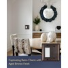 ZILLSEA Aged Bronze Wall Plate, Rocker Blank Combination Wall Plate,