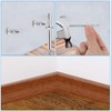 simarro 200 Pcs Double-Headed Nails Solid Wood Seamless, Nails Skirting