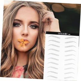 FRCOLOR Sets Eyebrow Sticker Kit Realistic Simulation Eyebrows Makeup Simple Application for Women Sheets