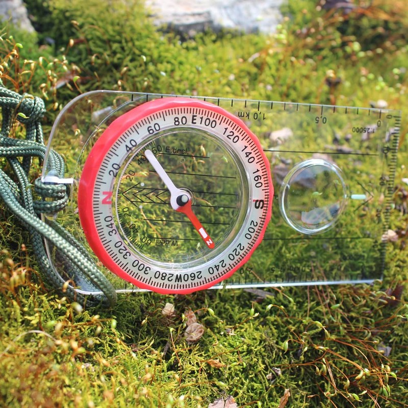 Easy to read at night, high precision compass, boy scout