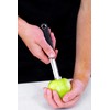 MasterClass MCSGNWAC Apple Corer with Soft Grip Handle, Stainless Steel,