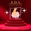 EDA LUXURY BEAUTY 3D Red Luxe Crystal Design Press On