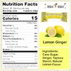 Gem Gem Ginger Candy Chewy Ginger Chews (Lemon, 5.0 oz,