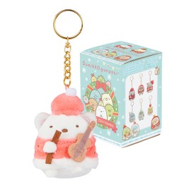 SUMIKKOGURASHI Musical Christmas Blind Box Keychain Plush - 1 out of 6 pcs