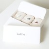 Hazzys (대구신세계)24FW선물추천 여성 화이트 중목 양말 3족 세트 HISS4F221WT (DAEGU