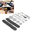 60Pcs/Set Cutting Disc Saw Blade Chuck Set for Electric Drill
