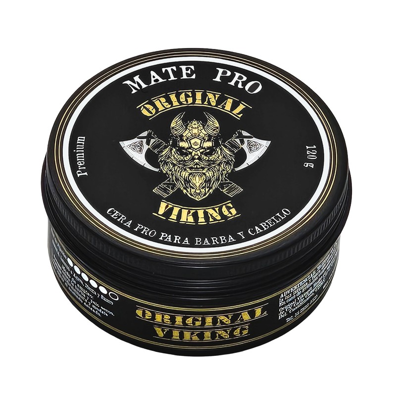 Cera MATE PREMIUM CON FÓRMULA COMPLETAMENTE NUEVA para Barba, Bigote