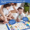 Bilingual Talking Wall Chart for Kids-English &Spanish Learning Poster with