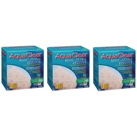Fluval (3) HAGEN AQUACLEAR 70 AMMONIA REMOVER 3PKS. A-1416
