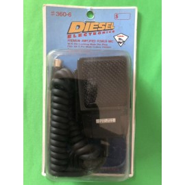 Cobra Barjan Diesel Electronics Premium Amplified Power Microphone #360-6  Cobra 5 Pin
