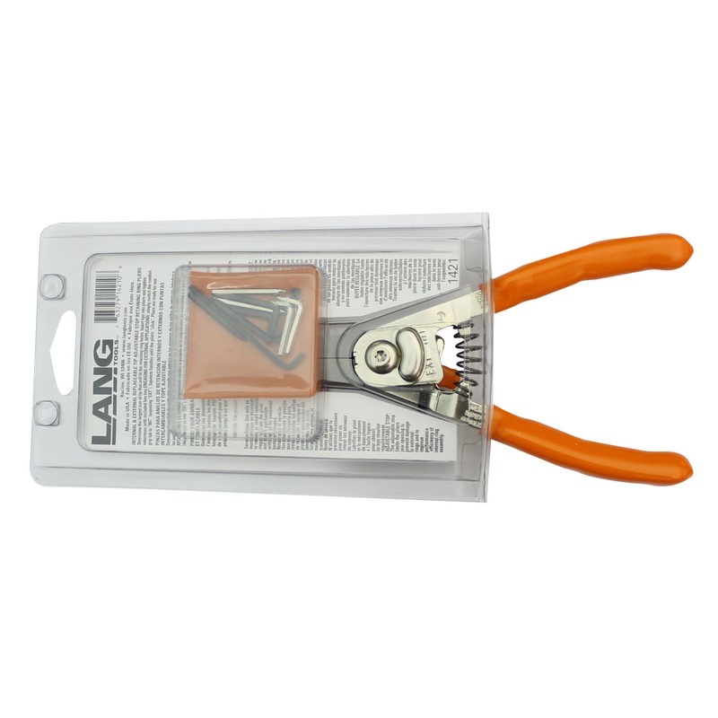 Lang Tools 1421 Internal/External Quick Switch Retaining Ring Pliers