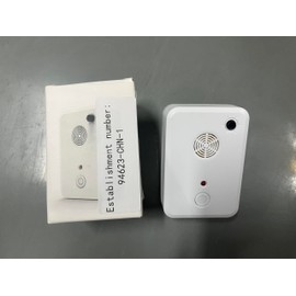 2025 Ultrasonic Bat Repellent Devices for Attic House Porch, Adjustable Bat Exclusion Device for Indoor Use, Friendly to Human and Pet (White)