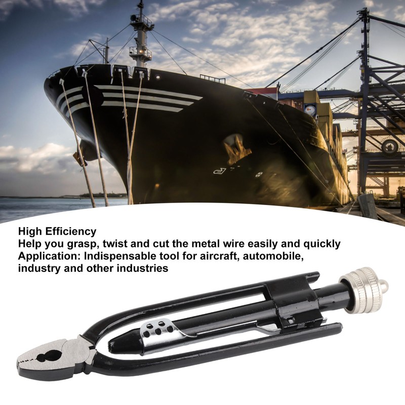 21cm Safety Wire Plier with 25ft Wire High Carbon Steel