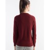 Ciovkis Women's Merino Wool Blend Sweater 2025 Fall Winter Casual