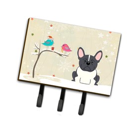 Caroline's Treasures BB2484TH68 Between Friends French Bulldog Black White Leash or Key Holder, Triple, Multicolor