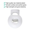 sourcing map 6pcs Plastic Cord Lock Stopper End Spring Stop