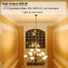 Vinaco E12 LED Bulb, 2 Pack E12 Candelabra Bulb 40