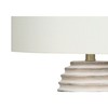 Monarch Specialties I 9742 LightingTable Lamp, Cream Resin, Ivory/Cream Shade,