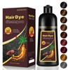 Light Brown Hair Dye Shampoo, 3-in-1 Hair Color Shampoo for