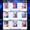 Pink Tarot Oracle Lenormand Cards for Beginner Unique Trinity Divination