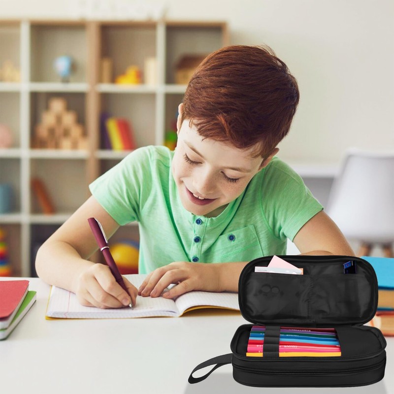 TILYTADLY Large Pencil Case for Boys - Boys Pencil Pouch