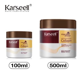 Karseell Collagen Hair Care Deep Moisturizing Repair Argan Oil Collagen Hair Mask Essence Suitable for all hair types - two specifications for you to choose:_500ml